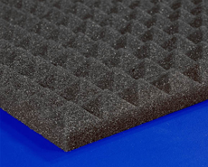 AlphaSorb® Pyramid Acoustic Foam