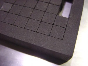 Charcoal Pick and Pull Grid Foam