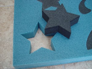 Polyethylene Foam Puzzle Cutouts