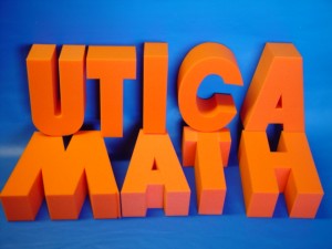 Open-Cell Colored Foam Letters