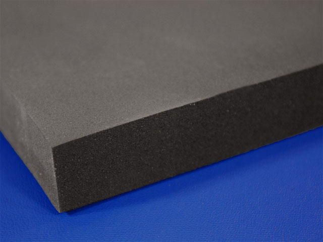 UL 50 Gray UL 50E No Backing Soft Firmness Silicone Closed-Cell Foam Sheet UL 508 0.500 x 12 x 12 and UL 157