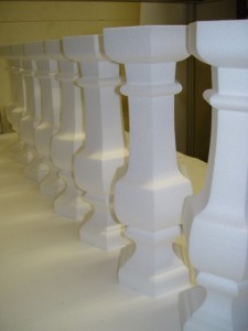 Decorative Polystyrene Balustrades 