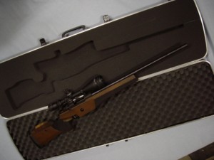 Custom-Cut Foam Gun Case With Eggcrate Lid Liner
