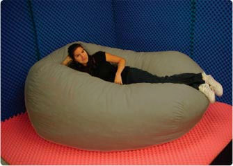 Bean Bag Chair Large 8 Foot Cozy Sack Premium Foam Filled Liner Plus M –  Cozy Foam Factory