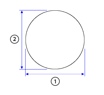 Circle Cushion - Dryfast